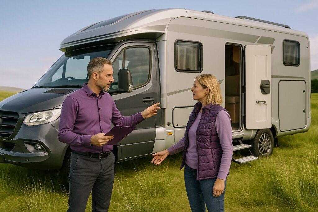 Persönliche Besichtigung durch regionale Makler – MotorHomeDepot
