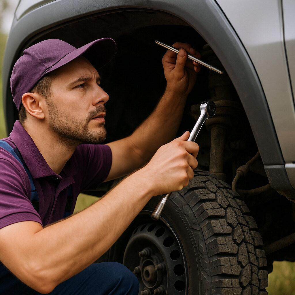 Gründliche Kontrolle von technischen Details und Schäden – MotorHomeDepot International