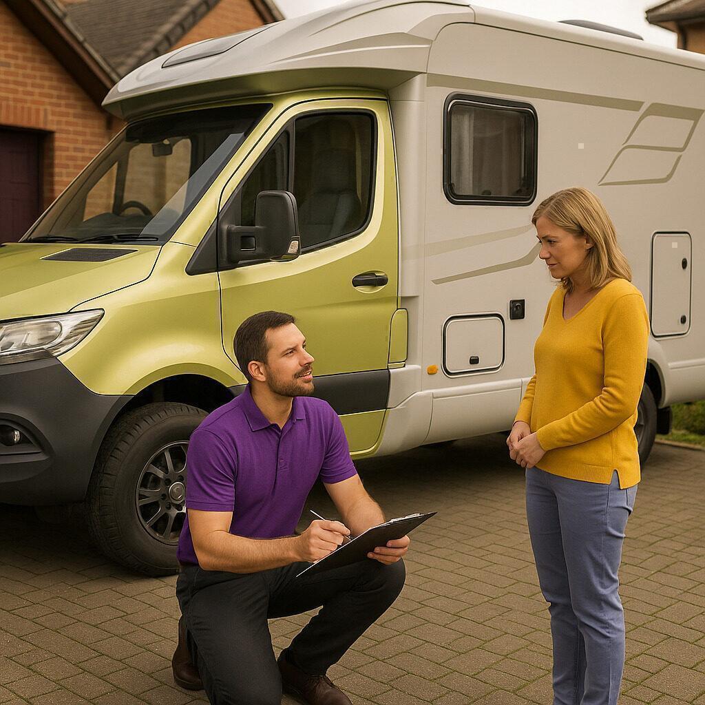 Persönliche Begutachtung direkt bei Ihnen – MotorHomeDepot International